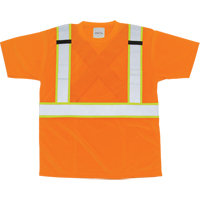 CSA Compliant T-Shirt, Polyester, Medium, Orange WestPier