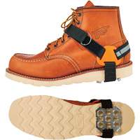 Crampons &agrave; glace de talon TREX 6315, Acier, Traction Plaque, Grand/Moyen WestPier