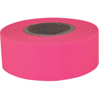 Ruban de signalisation Sub-Zero, 1,2" la x 150' lo, Rose fluorescent WestPier
