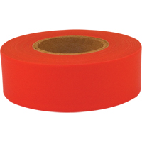 Sub-Zero Flagging Tape, 1.2" W x 150' L, Fluorescent Red SEN415 | WestPier
