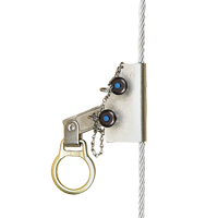 Lad-Saf Static Wire Rope Grab, 3/8" Rope Diameter WestPier