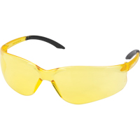 Z2400 Series Safety Glasses, Amber Lens, Anti-Scratch, ANSI Z87+/Meets/Exceeds CSA Z94.3 WestPier