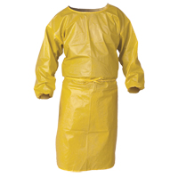KleenGuard™ A70 Chemical Spray Protection Smock, Polypropylene, Yellow, 34" W x 44" L SFW209 | WestPier