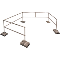 RoofGuard Classic System - Packaged Kits, Aluminum, 72" W x 216" L x 42" H WestPier