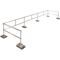 RoofGuard Classic System - Packaged Kits, Aluminum, 72" W x 324" L x 42" H WestPier