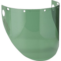 Dynamic™ Formed Faceshield, Polycarbonate, Green Tint SGV653 | WestPier