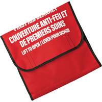 Dynamic Fire Blanket with Nylon Pouch Holder, Wool, 60"L x 71"W WestPier
