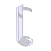 Support en plastique pour v&eacute;hicule de solution Bio Med Wash Dynamic WestPier