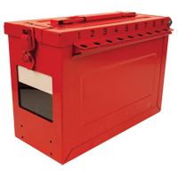 Grand boîtier verrouillable pour groupe, Rouge WestPier
