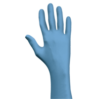 N-Dex&reg; 7500PF Gloves, Medium, Nitrile, 4-mil, Powder-Free, Blue WestPier