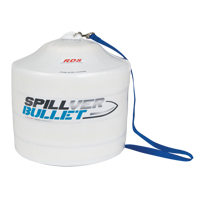 Spillver Bullet™ Hazmat Boom, Hazmat, 50' L x 5" W, 14 gal. Absorbancy SGC509 | WestPier