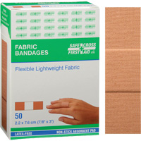 Bandages, Rectangular/Square, 3", Fabric, Non-Sterile WestPier