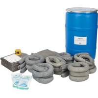 Trousse de lutte contre les d&eacute;versements, Universel, Baril, Absorbance de 55 gal. US WestPier