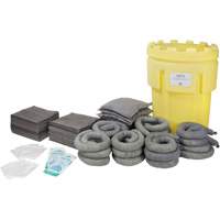 Trousse de lutte contre les d&eacute;versements, Universel, Baril de r&eacute;cup&eacute;ration, Absorbance de 95 gal. US WestPier
