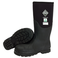 Chore Classic Fleece-Lined Work Boots, Rubber, Steel Toe, Size 5, Puncture Resistant Sole WestPier