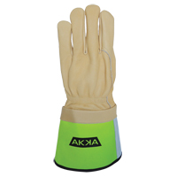 Lineman's Gloves, Small, Grain Cowhide Palm SGE163 | WestPier
