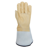 Lineman's Gloves, Small, Grain Cowhide Palm SGE163 | WestPier
