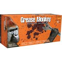 Grease Monkey&reg; Gloves, Medium, Latex, 15-mil, Powder-Free, Blue WestPier