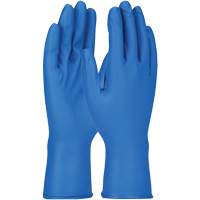 Grippaz Gloves, Small, Nitrile, 8-mil, Powder-Free, Blue WestPier