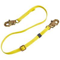 Web Adjustable Positioning Lanyard, 1 Legs, 4', CSA Class B, Polyester WestPier