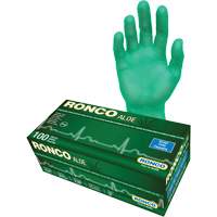 Disposable Gloves with Aloe, Small, Vinyl, 5-mil, Powder-Free, Green WestPier
