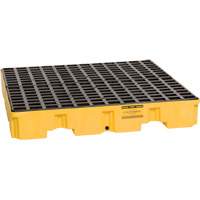 Spill Containment Pallet, 66 US gal. Spill Capacity, 51.5" x 51.5" x 8" SGJ308 | WestPier