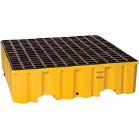 Spill Containment Pallet, 132 US gal. Spill Capacity, 51" x 52.5" x 13.75" SGJ312 | WestPier