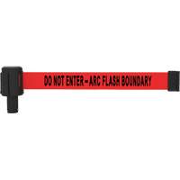 PLUS Banner Cassette, Do Not Enter - Arc Flash Boundary, 15', Red Tape SGL011 | WestPier