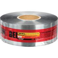 Scotch<sup>®</sup> Detectable Buried Barricade Tape, English, 3" W x 1000' L, 5 mils, Black on Red SGN223 | WestPier