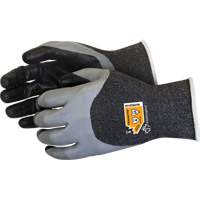Double-Dipped Cut-Resistant Gloves, Size 5, 18 Gauge, Foam Nitrile Coated, TenActiv Shell, ASTM ANSI Level A4 WestPier