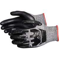 Gants en tricot de composite r&eacute;sistant aux coupures et antichoc TenActiv, 6, Paume en Synth&eacute;tique, Poignet Poignet en tricot WestPier