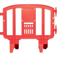 Minit Barricade, Interlocking, 49" L x 39" H, Red SGN478 | WestPier
