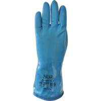 S022 Chemical-Resistant Gloves, Size 8, 11.8" L, PVC, Acrylic Inner Lining, Winter Weight WestPier