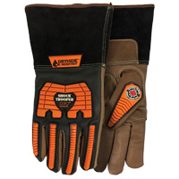 5785G Shock Trooper Gloves, X-Small, Goatskin Palm, Gauntlet Cuff WestPier
