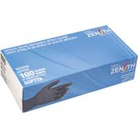 Puncture-Resistant Medical-Grade Disposable Gloves, Medium, Nitrile, 5-mil, Powder-Free, Black, Class 2 WestPier