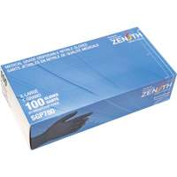 Puncture-Resistant Medical-Grade Disposable Gloves, X-Large, Nitrile, 5-mil, Powder-Free, Black, Class 2 WestPier