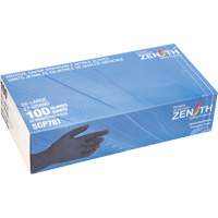 Puncture-Resistant Medical-Grade Disposable Gloves, 2X-Large, Nitrile, 5-mil, Powder-Free, Black, Class 2 WestPier