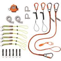 Trousse de longes de fixation d'outils pour monteurs d'&eacute;chafaudages 3187 Squids WestPier