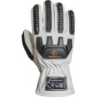 Endura&reg; 378GKGVBE Cut & Impact Resistant Gloves, 2X-Large, Goatskin Palm, Driver Cuff WestPier