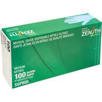 Puncture-Resistant Medical-Grade Disposable Gloves, Medium, Nitrile, 3.5-mil, Powder-Free, Blue, Class 2 WestPier