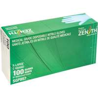 Puncture-Resistant Medical-Grade Disposable Gloves, X-Large, Nitrile, 3.5-mil, Powder-Free, Blue, Class 2 WestPier