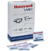 Uvex<sup>®</sup> Clear<sup>®</sup> Plus Towelettes, 5.25" x 8", Pack Of 100 SGQ555 | WestPier