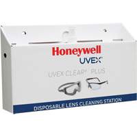 Uvex<sup>®</sup> Clear<sup>®</sup> Plus Disposable Lens Cleaning Station, Cardboard, 16" L x 3.19" D x 9.25" H SGQ557 | WestPier