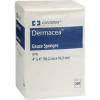 Gauze Sponges, Pad, 4" L x 4" W, Medical Device Non-Medical WestPier