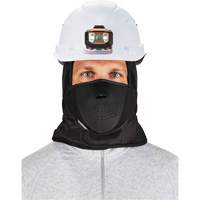 N-Ferno<sup>®</sup> 3-Layer Winter Hard Hat Liner with Mouthpiece, Fleece Lining, One Size, Black SGR418 | WestPier