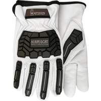 Scape Goat Impact Gloves, X-Small, Goatskin Palm, Slip-On Cuff WestPier