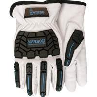 Scape Goat Insulated Impact Gloves, Small, Goatskin Palm, Slip-On Cuff WestPier