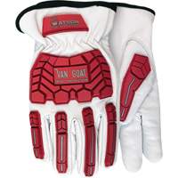 Van Goat Impact & Cut Resistant Gloves, X-Small, Goatskin Palm, Slip-On Cuff WestPier