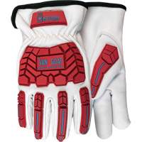 Van Goat Insulated Impact & Cut Resistant Gloves, X-Small, Goatskin Palm, Slip-On Cuff WestPier