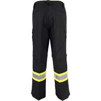 All-Season High Visibility Ventilated Pants, Poly-Cotton, 50, Black WestPier